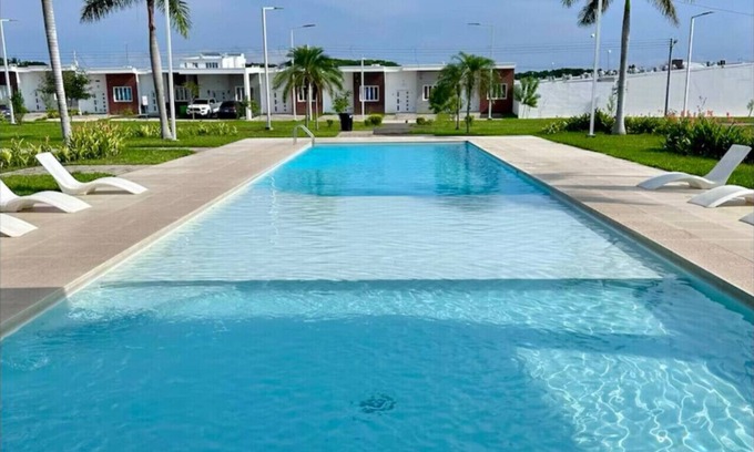 San Miguel Apartment | Amazing Volcano Views Pool and Resort Amenities Private Yard