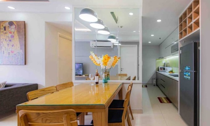 District 9 Apartment | AmbiHOME 2Br 2WC Masteri Thao Dien T5 view Landmark 81