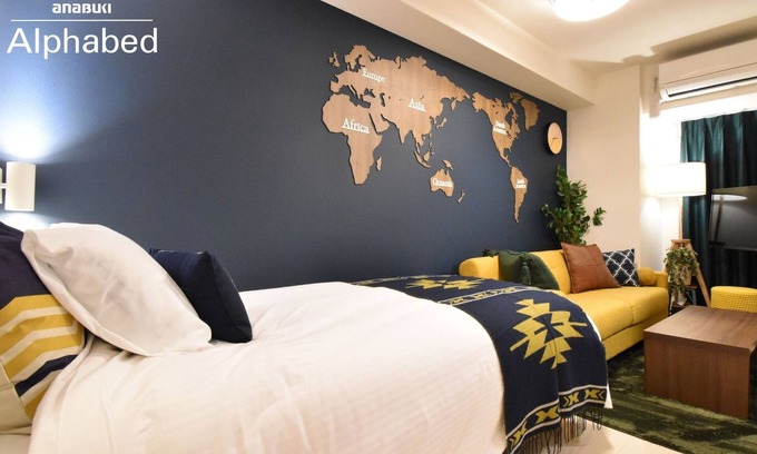 Kita Ward Apartment | An exciting bunk bed room where you can spend time - Alphabed Okayama Sennichimae 101/Okayama Okayama