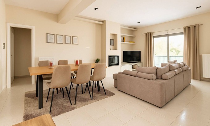 Mouzaki Apartment | Andriana's 3-Bedroom Apartment