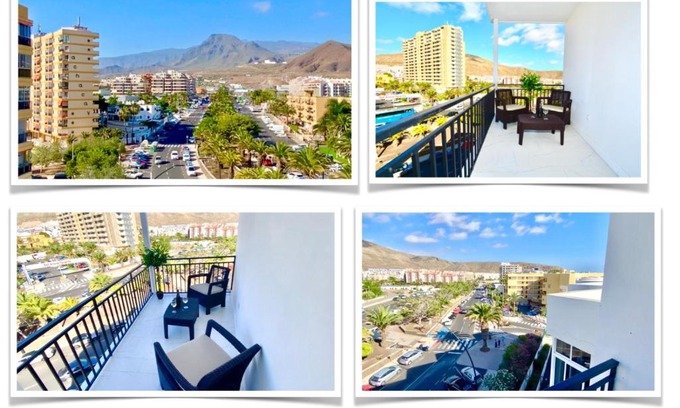 Los Cristianos Apartment | ANNA beautiful apartment in the first Oceanline in Los Cristianos.