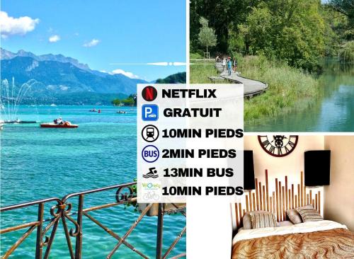 Cran-Gevrier Apartment | Annecy calme proche centre parking gratuit
