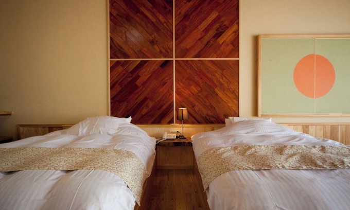 Kannawa Onsen Hotel | Annex Without meals Separate JapaneseWestern style room with hot spring nonsmoking/Beppu Ōita