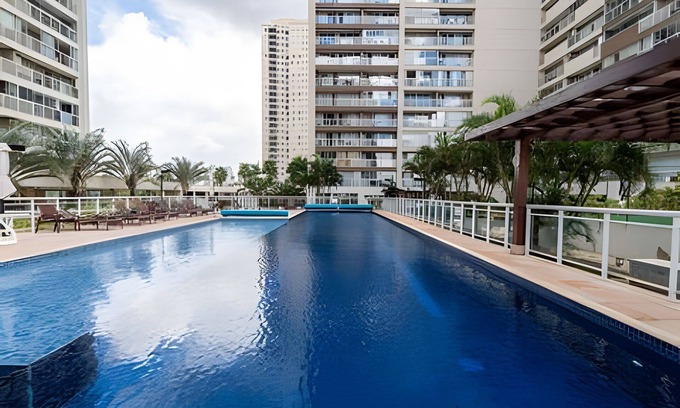 Aguas Claras House | Ap 20%off, 100m Estaçãometro, Garagem, Piscina