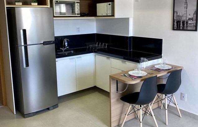 Centro Apartment | AP1607 ar cond piscina academia coworking etc