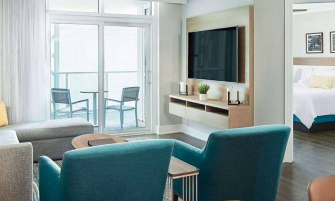 Myrtle Beach Apartment | Apart-Hotel In Myrtle Beach With Air Conditioner, Bedding/Linens, Other