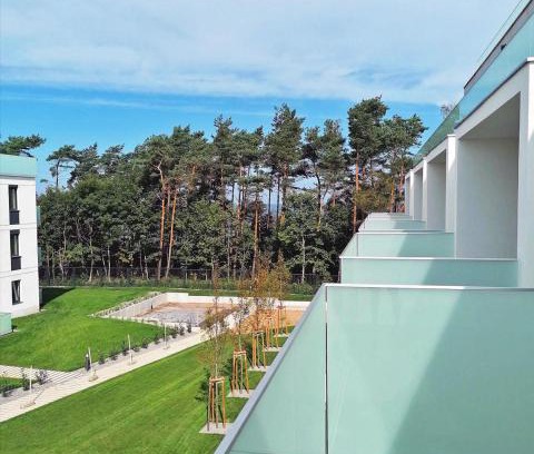 Trzesacz Apartment | Apartament Bella Baltic tuż przy plaży widok morze
