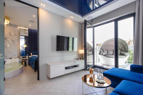 Elk Apartment | Apartament LUNA z jacuzzi Premium na Mazurach