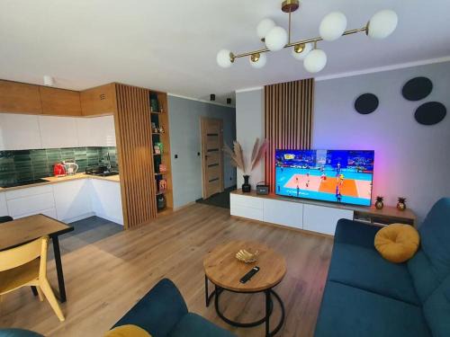 Lodz Apartment | Apartament przy Filmówce ogródek parking podziemny
