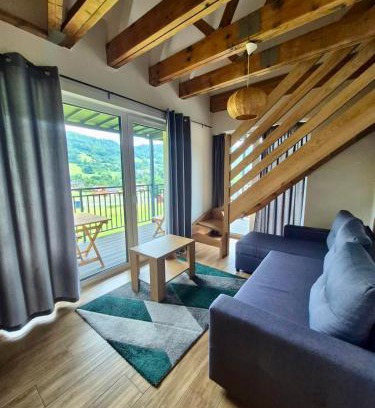 Szczyrk Apartment | Apartament Widokowy Szczyrk - z darmowym parkingiem i balkonem z widokiem na stok- BestRooms
