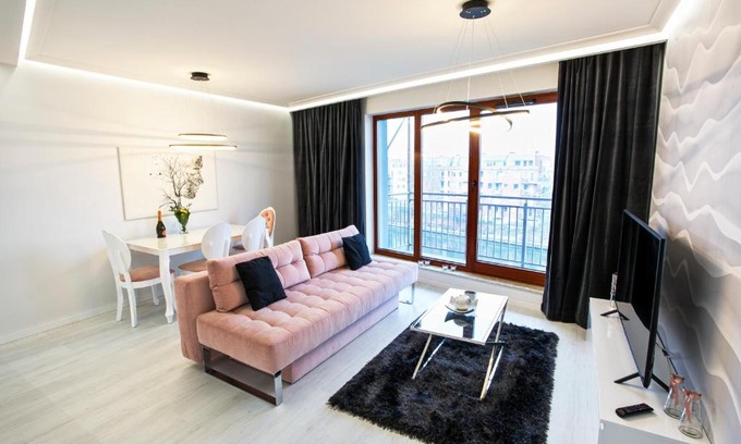 Old Town Apartment | Apartament z basenem i widokiem na Motławę
