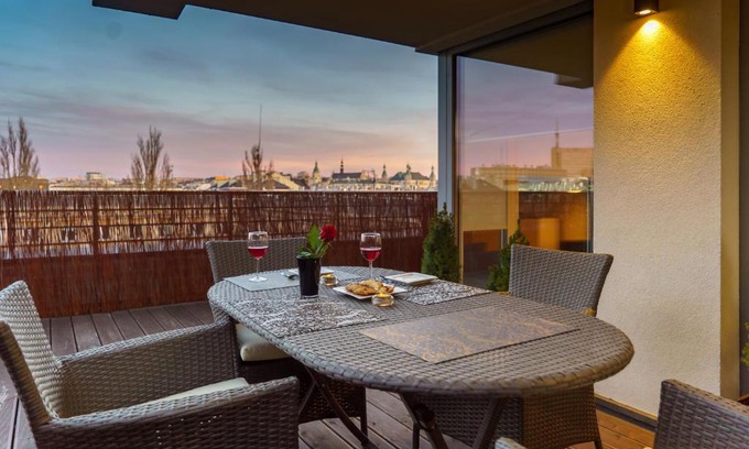 Kielce Apartment | Apartament z tarasem
