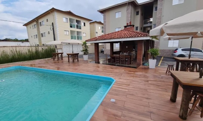 Downtown Ubatuba Apartment | Apartamento aconchegante com piscina - Praia Grande