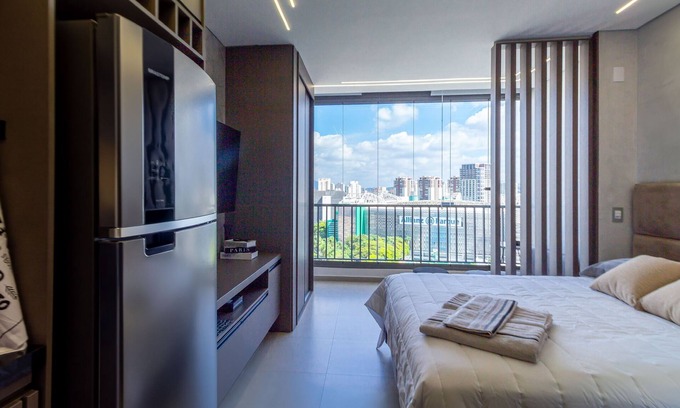 Perdizes Apartment | Apartamento/sp/perdizes/allianz/wi-fi 500mb/rooftop/piscina/vaga