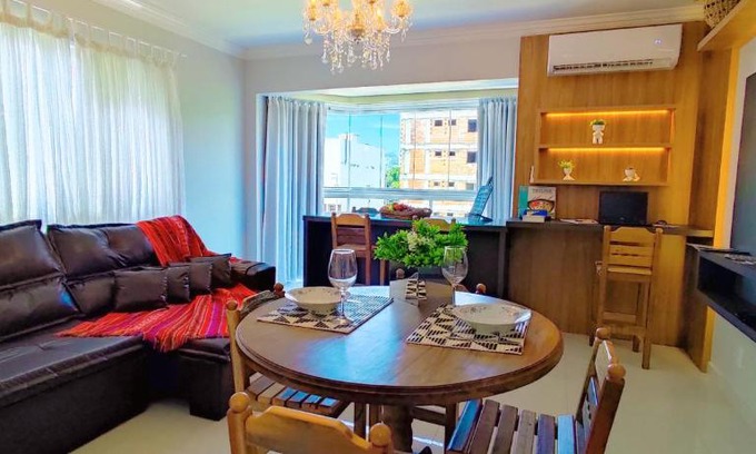 Piratuba Apartment | Apartamento Climatizado Familiar NOVO Ed Lírio do Vale Próx ao Termas de Piratuba SC