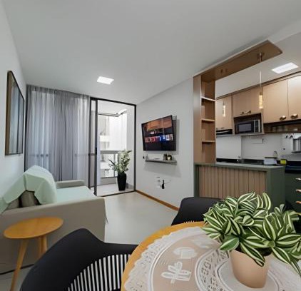 Cristovao Colombo Apartment | Apartamento lindo e novo em Itapuã