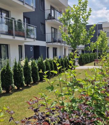 Brzezinka Apartment | Apartamenty Parkowe D9 z garażem