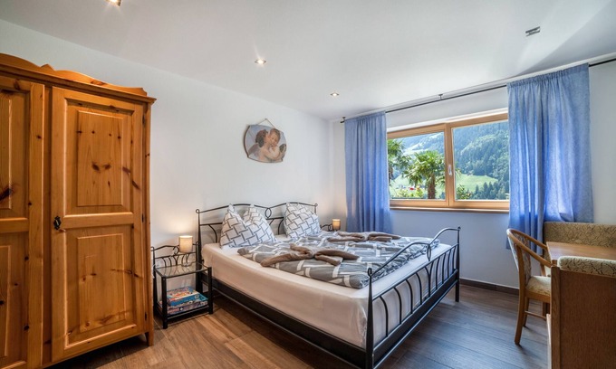 San Leonardo in Passiria Apartment | Apartment "Haus Reimon" with Shared Pool, Terrace & Wi-Fi