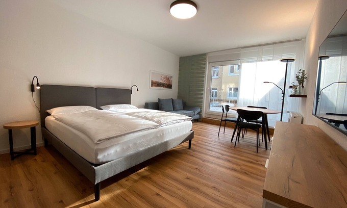 Radolfzell am Bodensee Apartment | Apartment 'Myzell' with Private Terrace and Wi-Fi
