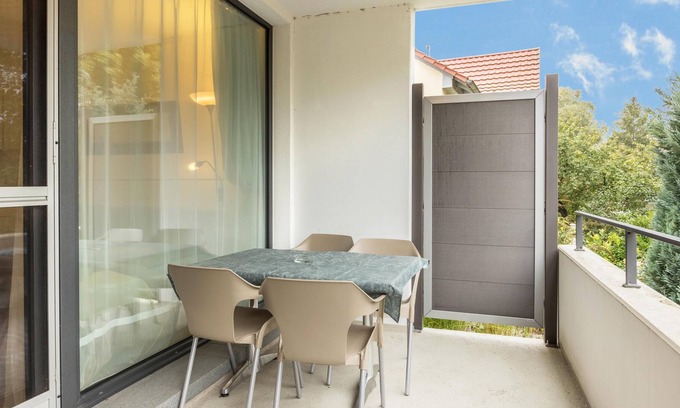 Rielasingen-Worblingen Apartment | Apartment 1 in Apartment House “Aach Apart” near Lake Constance with Balcony