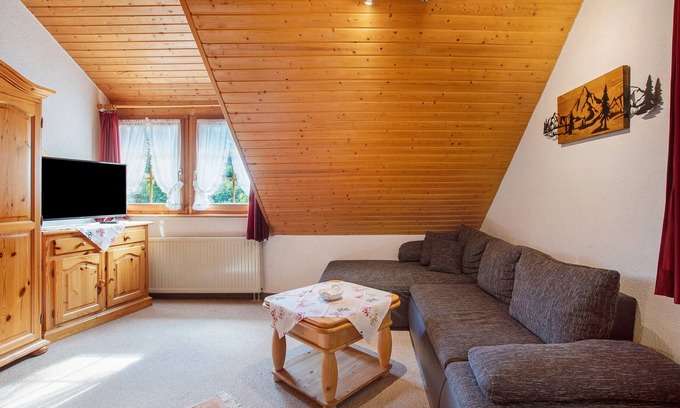 Todtmoos Apartment | Apartment 3 with Shared Garden, Balcony and Wi-Fi