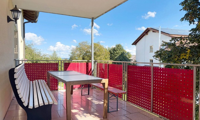 Deggenhausertal Apartment | Apartment 'Apfelbaum' with Mountain View, Wi-Fi and Air Conditioning