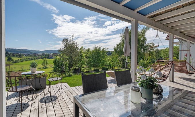 Freiamt Apartment | Apartment 'Aurora' with Mountain View, Private Terrace and Wi-Fi