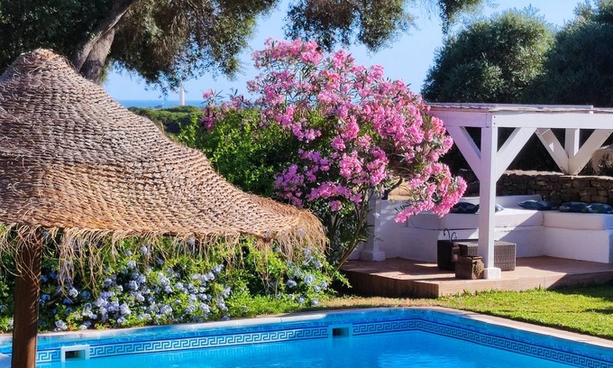 Los Canos de Meca House | Apartment 'Casa Rural Maximon Rojo' with Sea Views, Wi-Fi and Air Conditioning