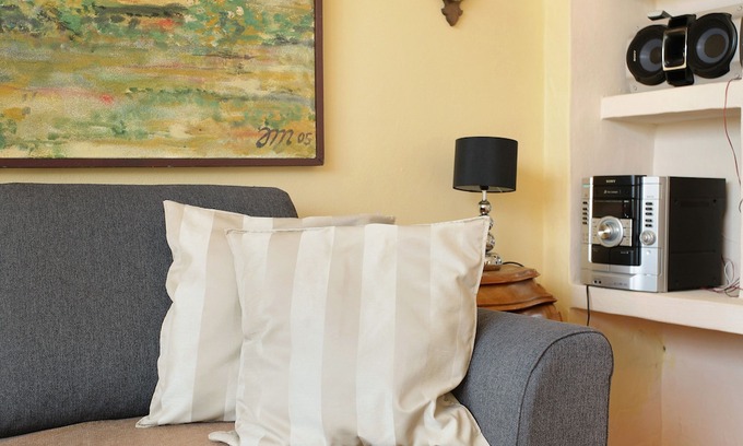 Teguise Apartment | Apartment Casa Verde 3 with Mountain View, Pool, Wi-Fi, Garden & Terrace