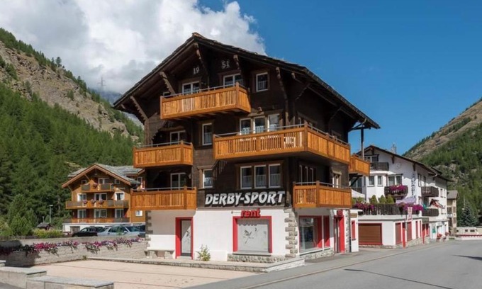 Saas Almagell Apartment | Apartment Chalet Alpenrösli by Interhome