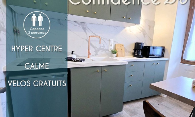 Aix-les-Bains City Center Apartment | Apartment Confidence 1- hyper calm center