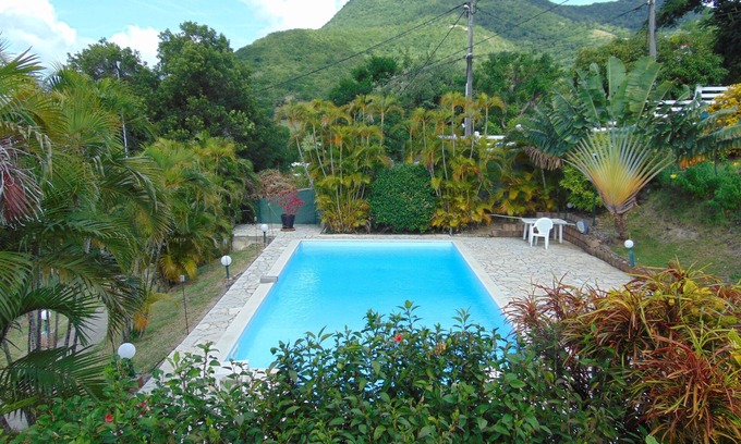 Les Anses-d'Arlets Apartment | APARTMENT F2 POOL SEA VIEW NEAR BEACHES