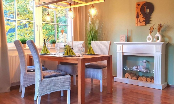 Braunlage Apartment | Apartment 'Harzblick' with Private Terrace, Balcony and Wi-Fi
