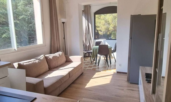 Plage d'Argeles Apartment | Apartment in a pine park with swimming pool - C3