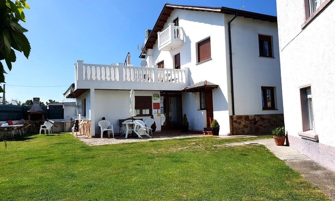 Valdes Apartment | Apartment in a nice village with garden views BBQ Terrace