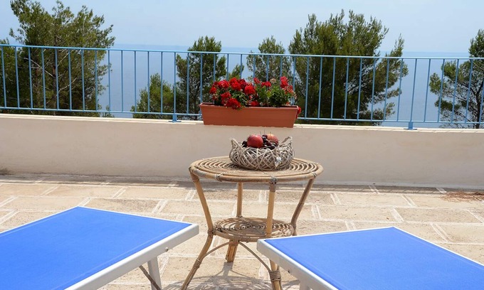 Corsano Apartment | Apartment in coastal, with terrace offering stunning sea views!