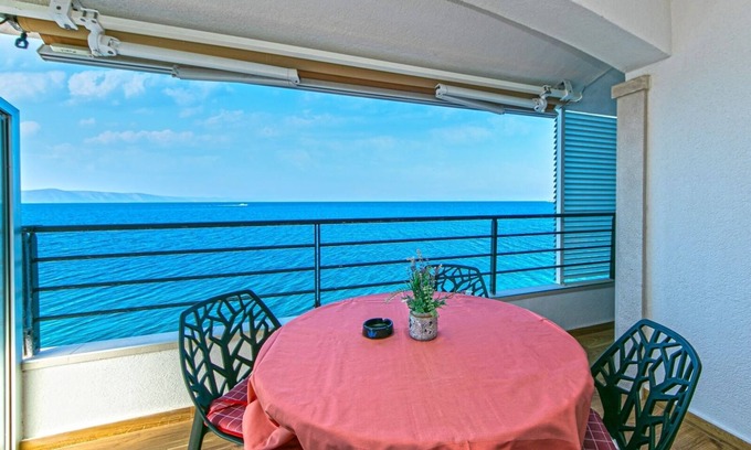 Drasnice Apartment | Apartment in Drašnice with Seaview, Terrace, Air condition, WIFI (4992-4)