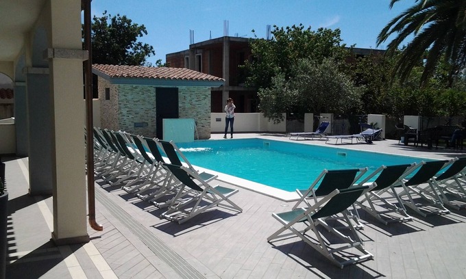 Orosei Apartment | Apartment in exclusive residence with swimming pool 900 meters from the sea