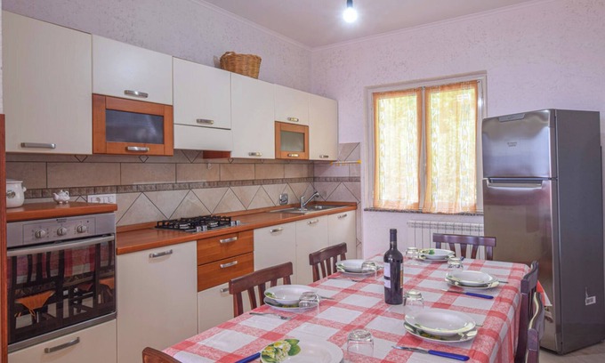 Falerna Apartment | Apartment in Falerna 100sqm with Panoramic Gulf View, Free WiFi + SmartTv