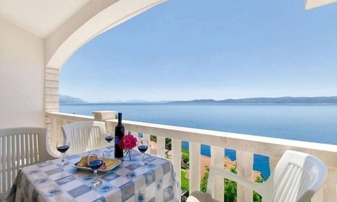 Pisak Apartment | Apartment in Pisak with Seaview, Terrace, Air condition, WIFI (4871-3)