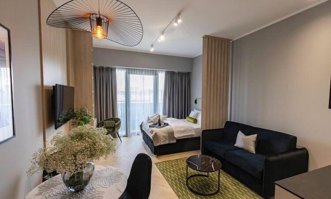 West Pomeranian Voivodeship Apartment | Apartment in Szczecin with Pool and Terrace