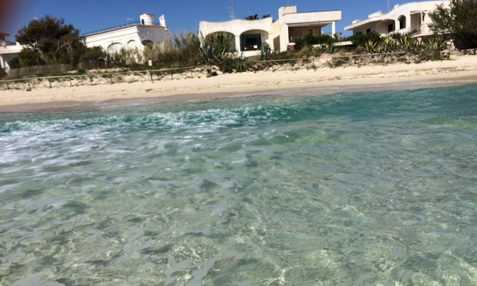 Scala di Furno Apartment | Apartment in villa with beautiful sea view and direct access to the beach