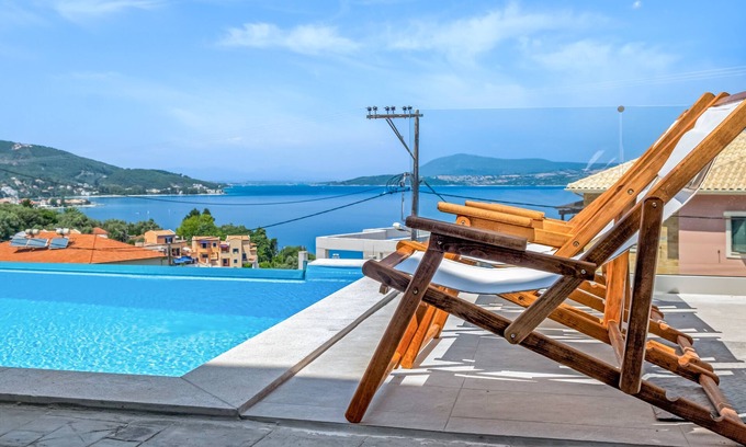 Nikiana Apartment | Apartment 'Ionian Sea View Luxury Apartments' with Wi-Fi and Air Conditioning