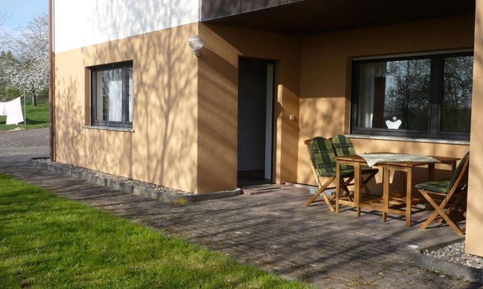 Krahenberg Apartment | Apartment Krähennest (Triem) - Apartment, shower and bath, toilet, 1 bedroom