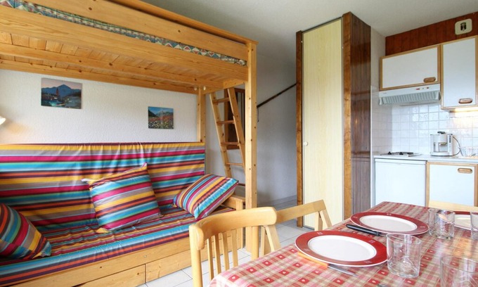 Lanslevillard Apartment | Apartment Lanslevillard, studio flat, 4 persons