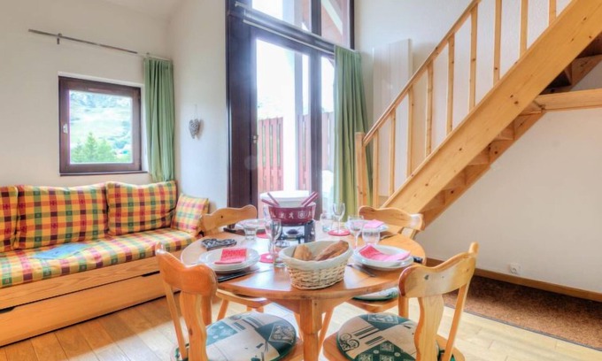 La Toussuire Apartment | Apartment Les Mousquetons in La Toussuire - 4 persons, 1 bedrooms