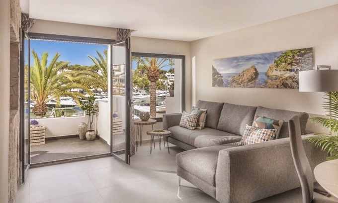 Cala d'Or Apartment | Apartment Marina View Porto Cari 24 with Balcony, A/C & Wi-Fi