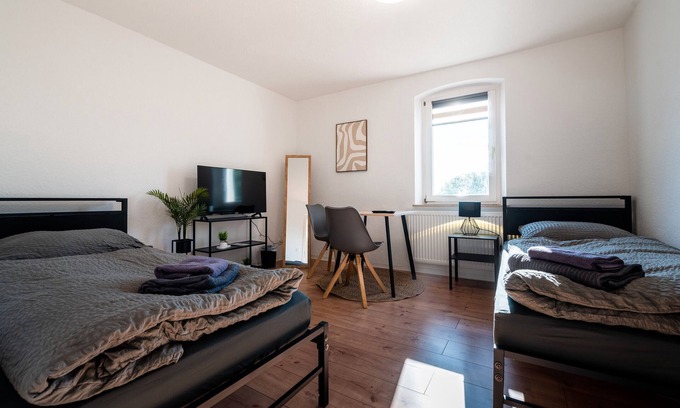 Gittersee Apartment | Apartment 'Monteurswohnung By N8Quartier' with Wi-Fi