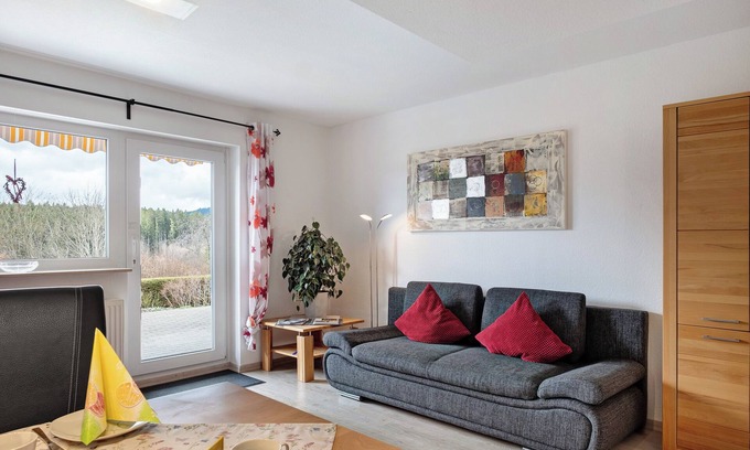 Kappel Apartment | Apartment 'Pflumberg, 46qm' with Private Terrace, Shared Garden and Wi-Fi