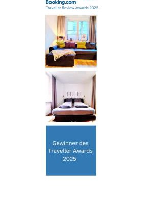 Bielefeld Apartment | Apartment 'PrimeStay' modernes Appartment nähe Klinikum für Urlaub oder Geschäftsreise, 24 Std Check-in, WLAN, 55 Zoll-Fernseher, Streaming, Küche, Regendusche, Doppelbett, Schlafsofa, ruhige 50 qm Wohnung, mit Balkon